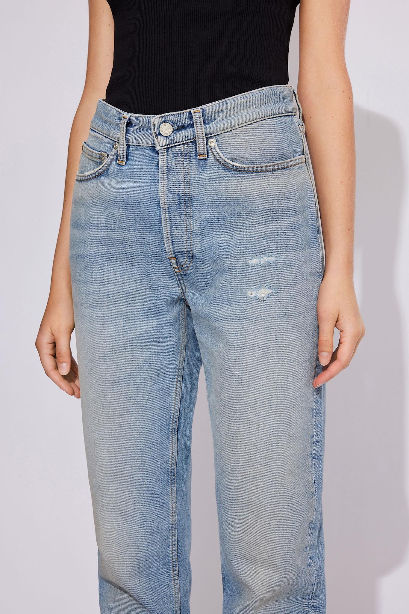 Won Hundred Women Billy 5-Pockets Worn Blue Eight