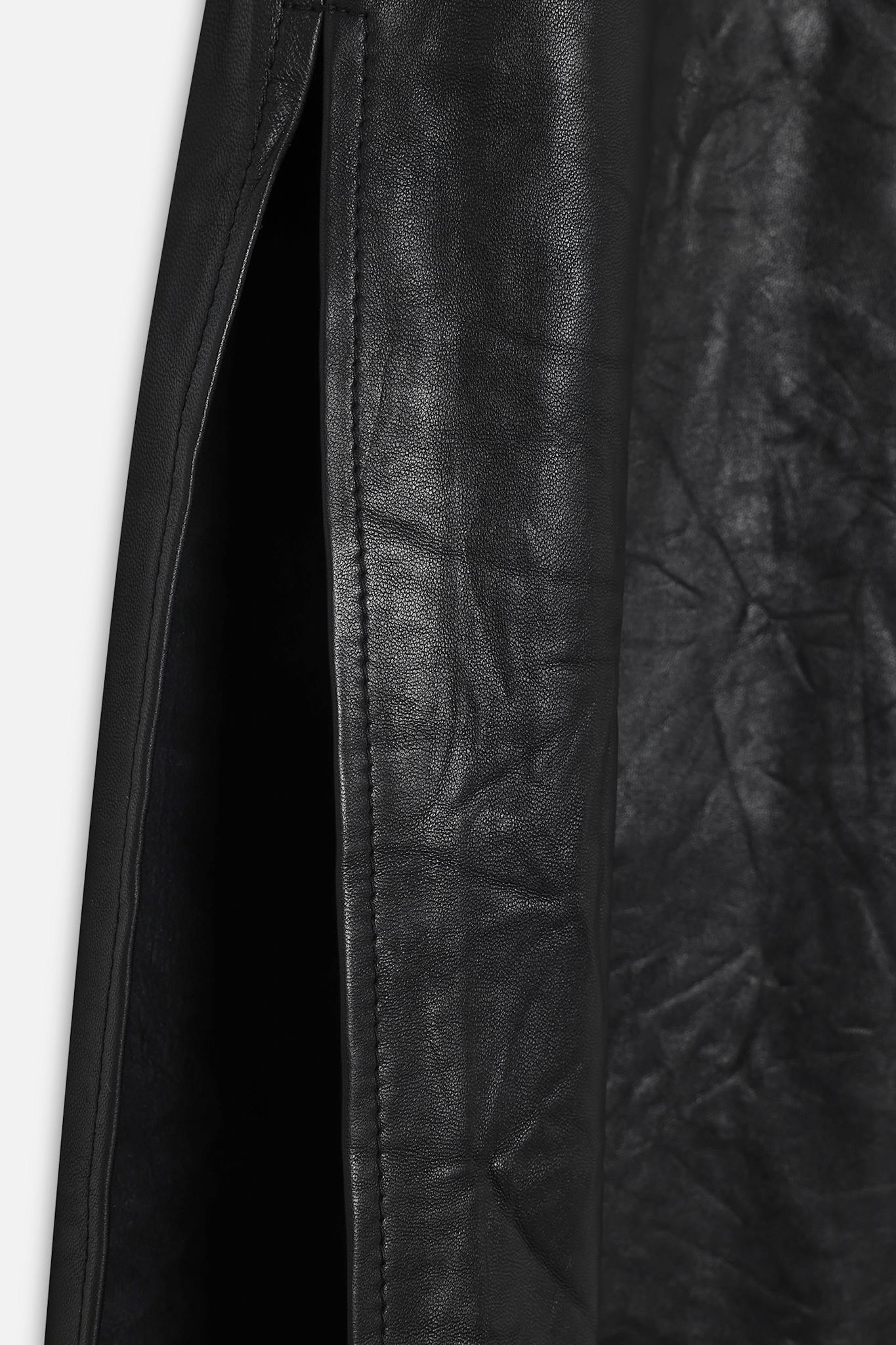 Brenna Slit Leather Pants - Won Hundred Online Store