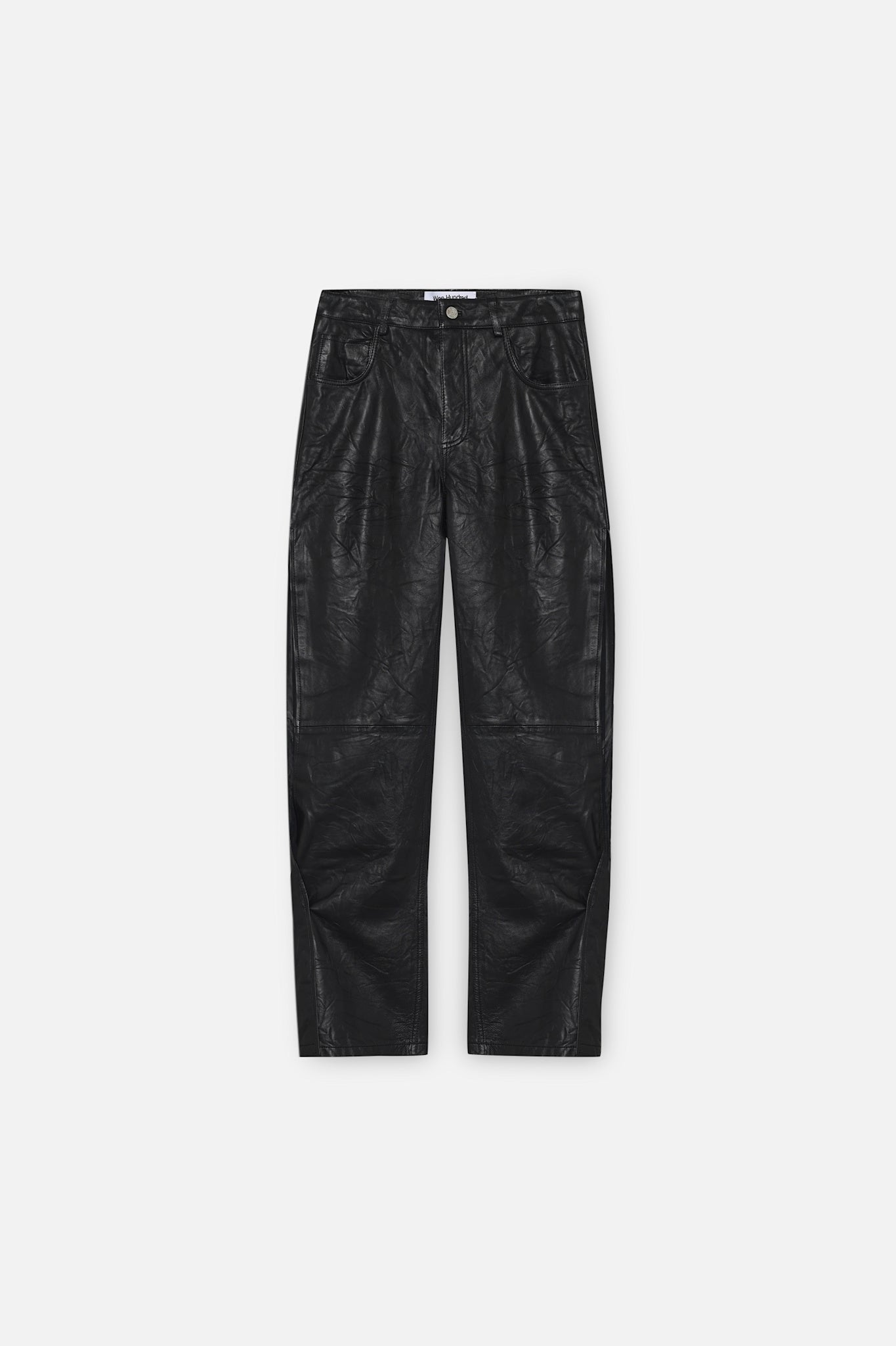 Brenna Slit Leather Pants - Won Hundred Online Store