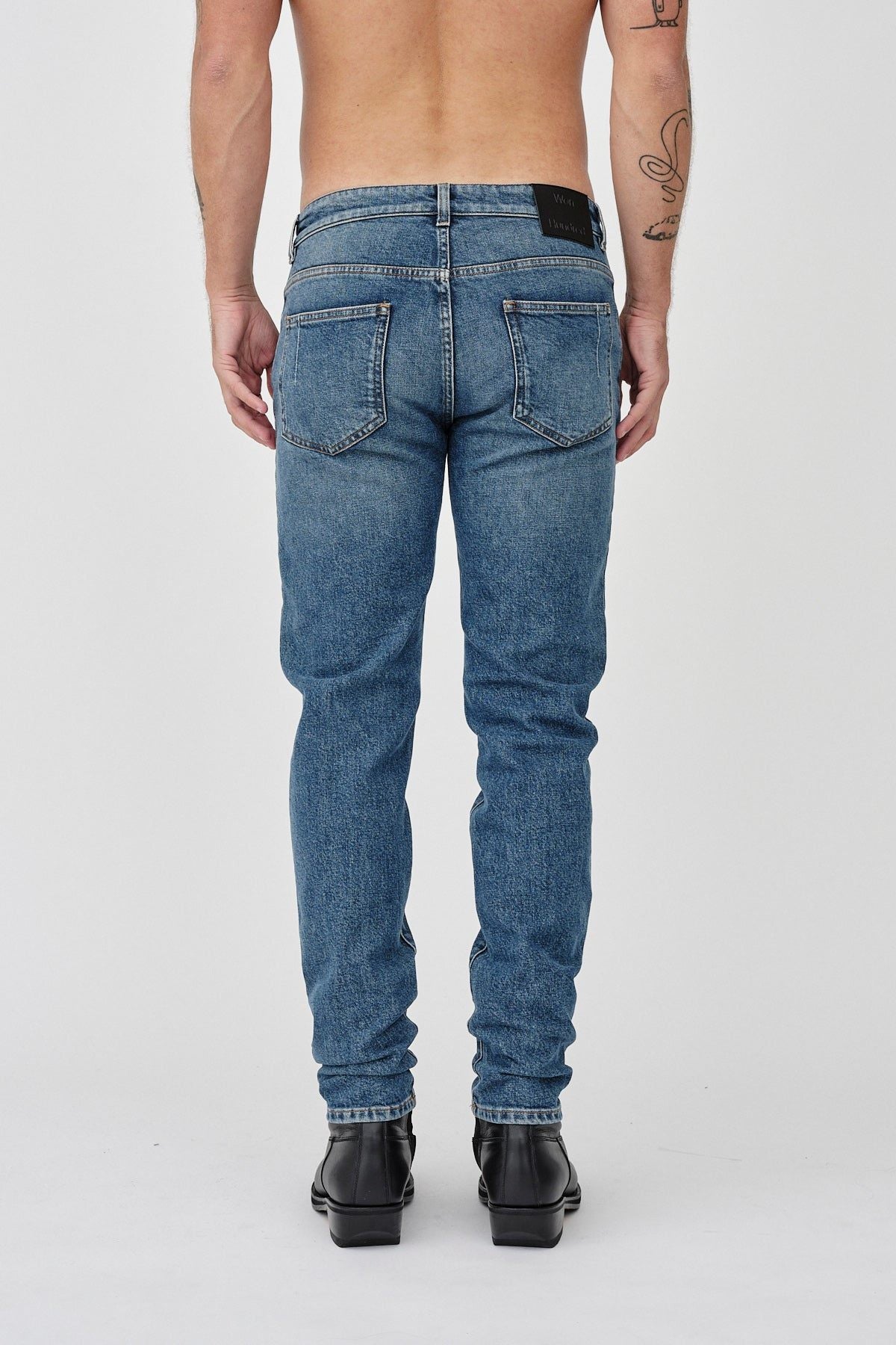 Won Hundred Men Dean 5-Pockets Original Blue