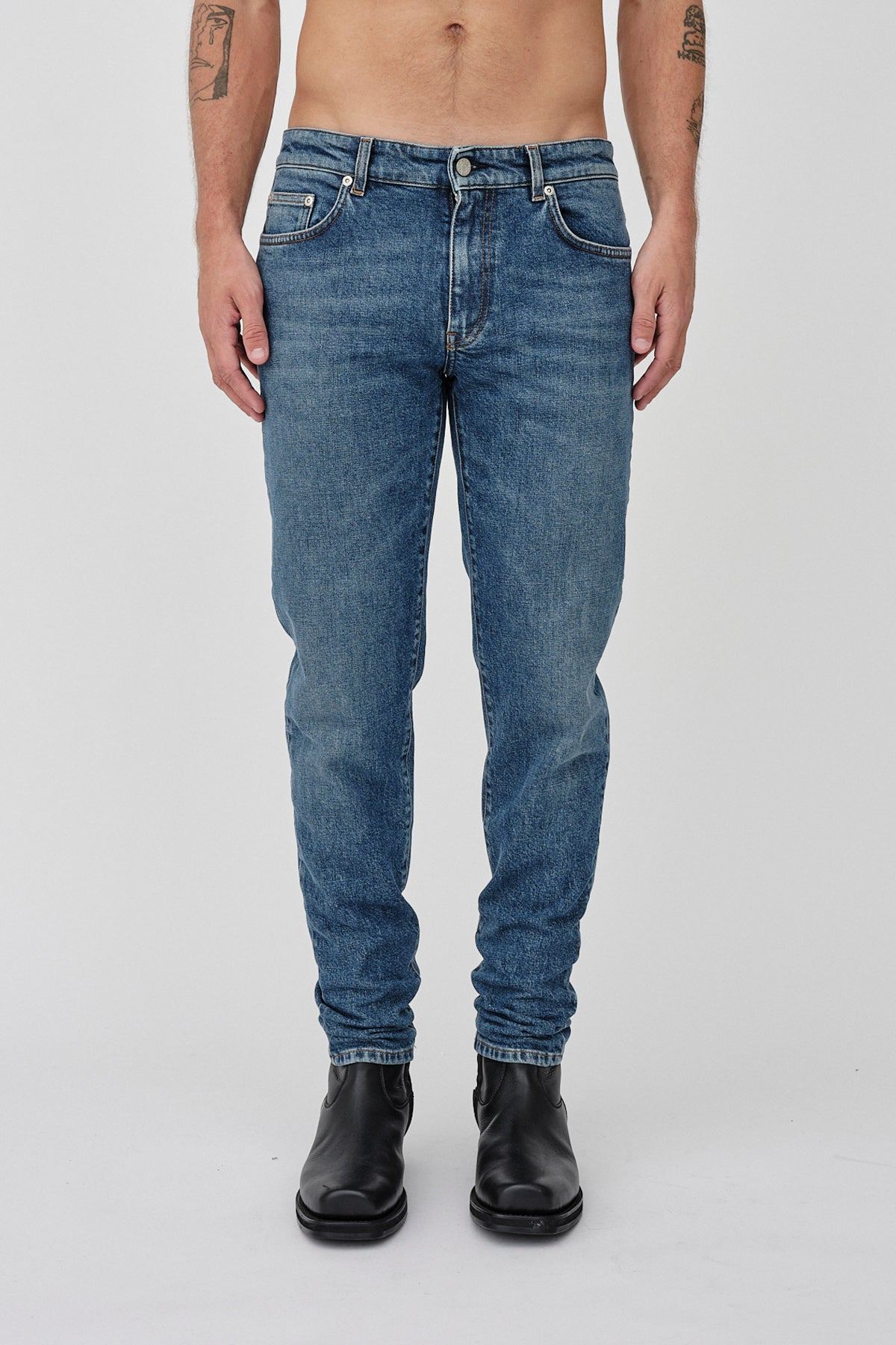 Won Hundred Men Dean 5-Pockets Original Blue