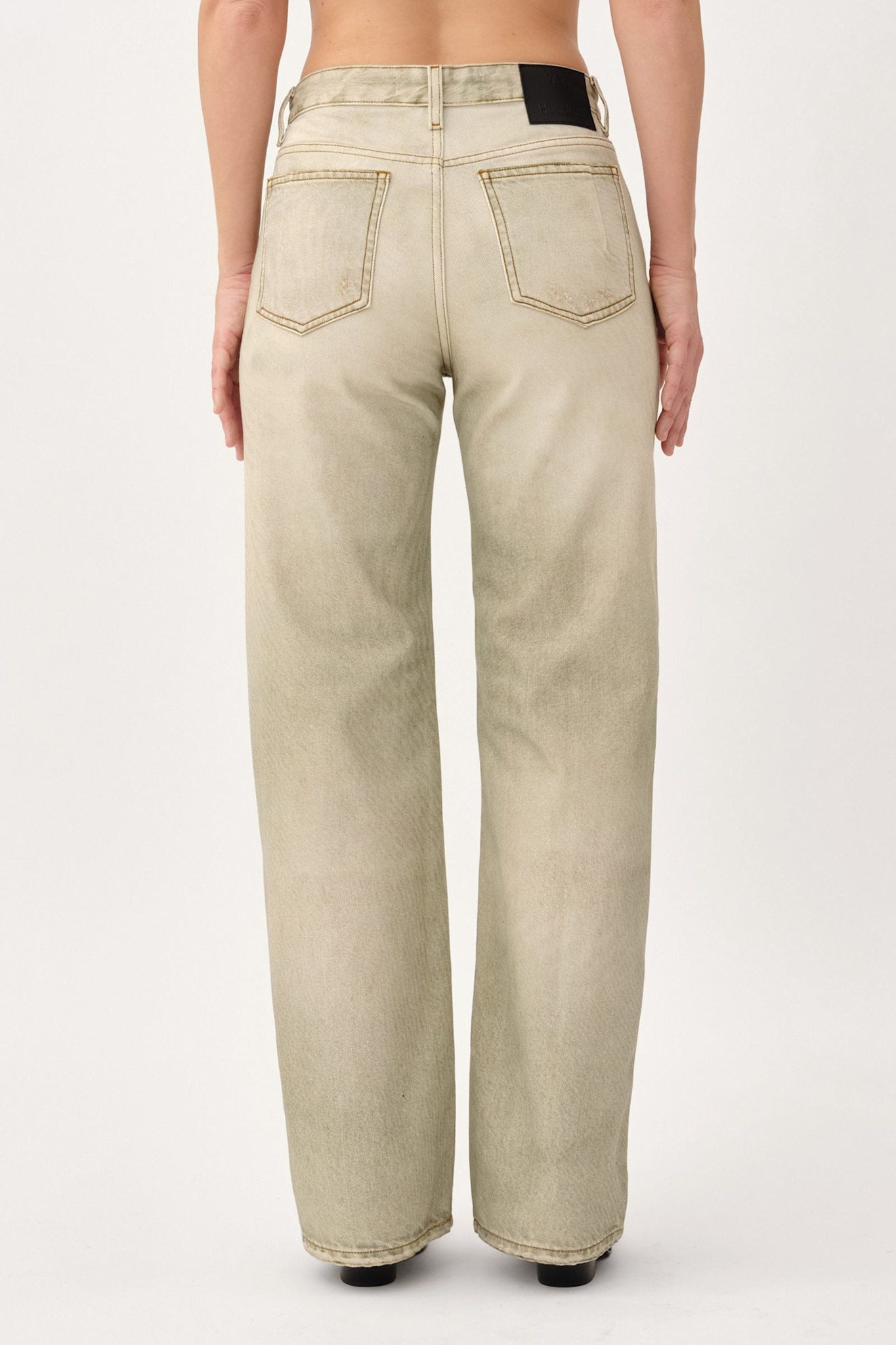 Won Hundred Men Genoa Printed Denim Denim Digital and rinse