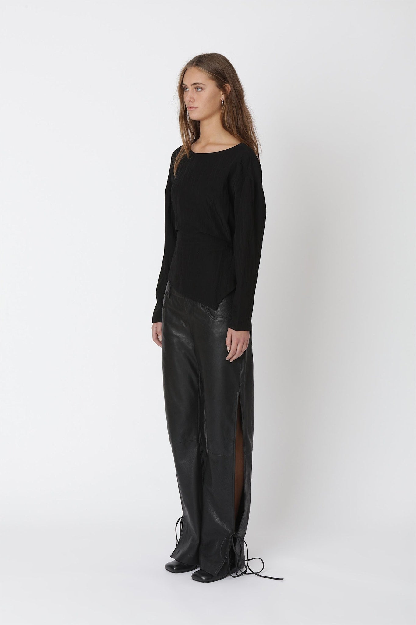 Won Hundred Women Hailee Shirt Shirt Black