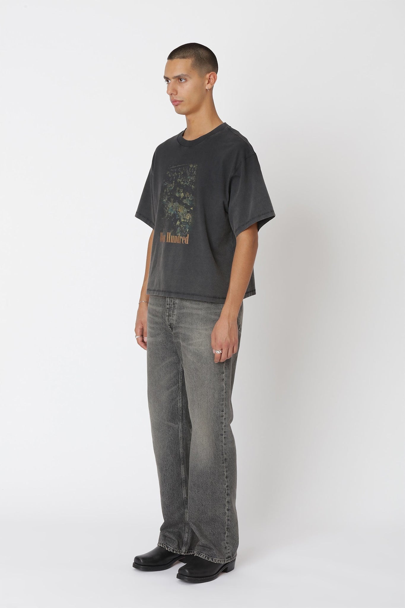 Won Hundred Unisex Houston Casino T-shirt T-shirt Washed Black