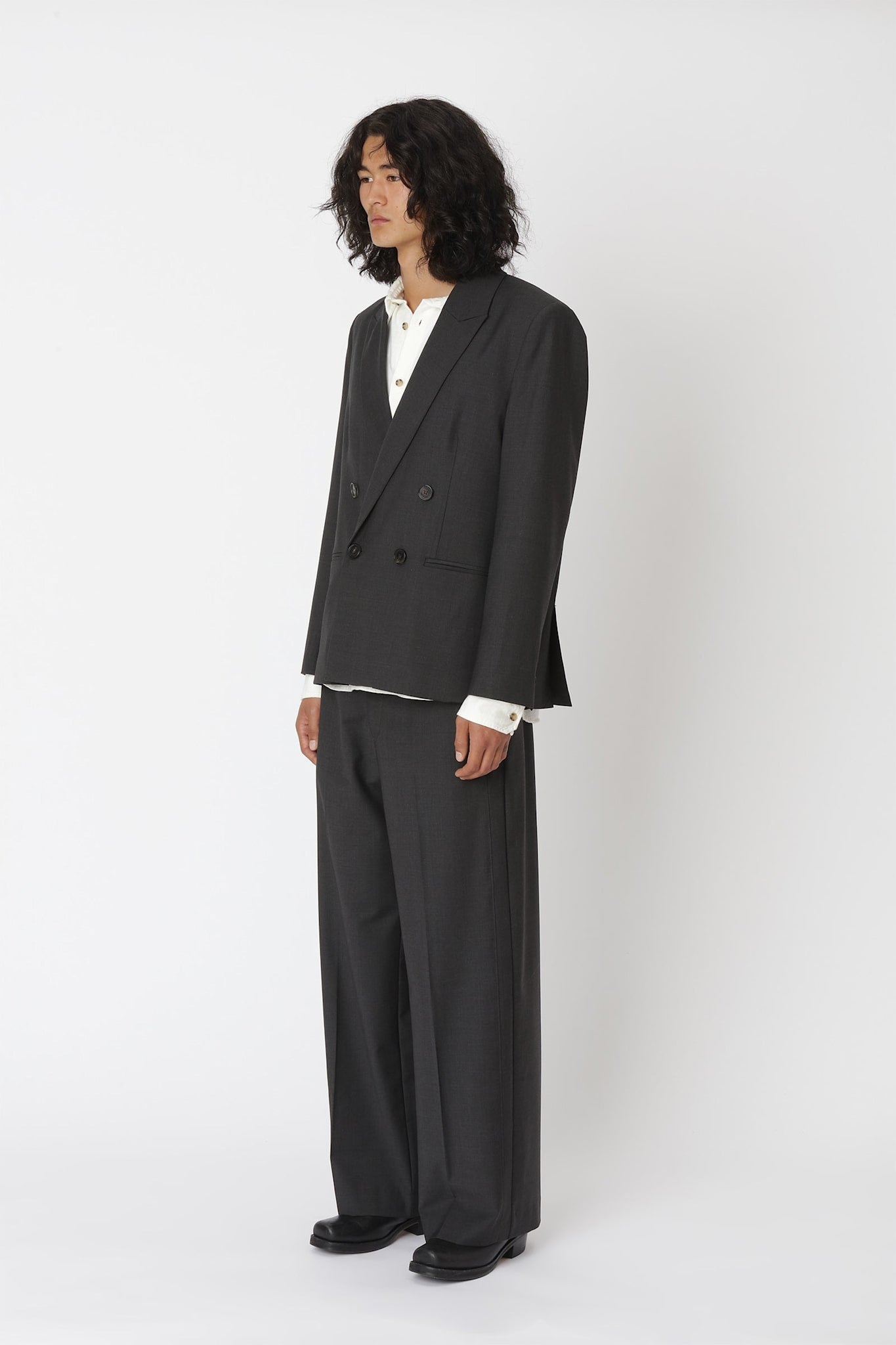 Won Hundred Men Kyan Blazer Blazer Licorice