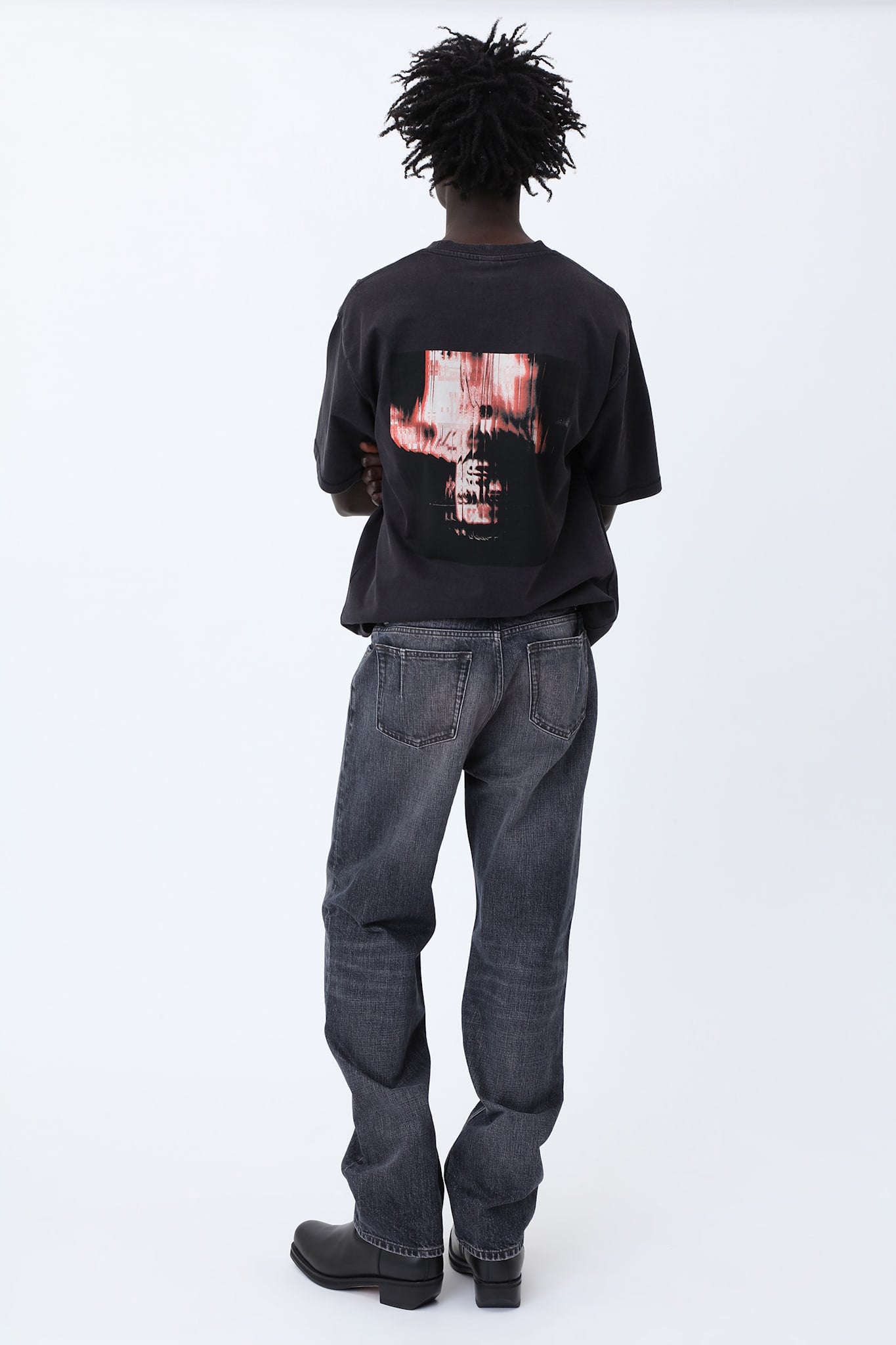 LA Back Inversed Man T-shirt