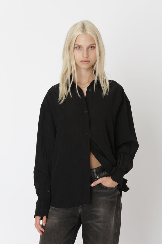 Won Hundred Women Lenoa Shirt Shirt Black