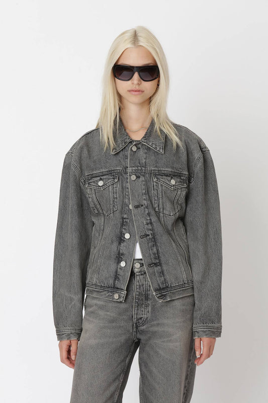 Won Hundred Unisex Liverpool Tintet Grey Jacket Tinted Grey