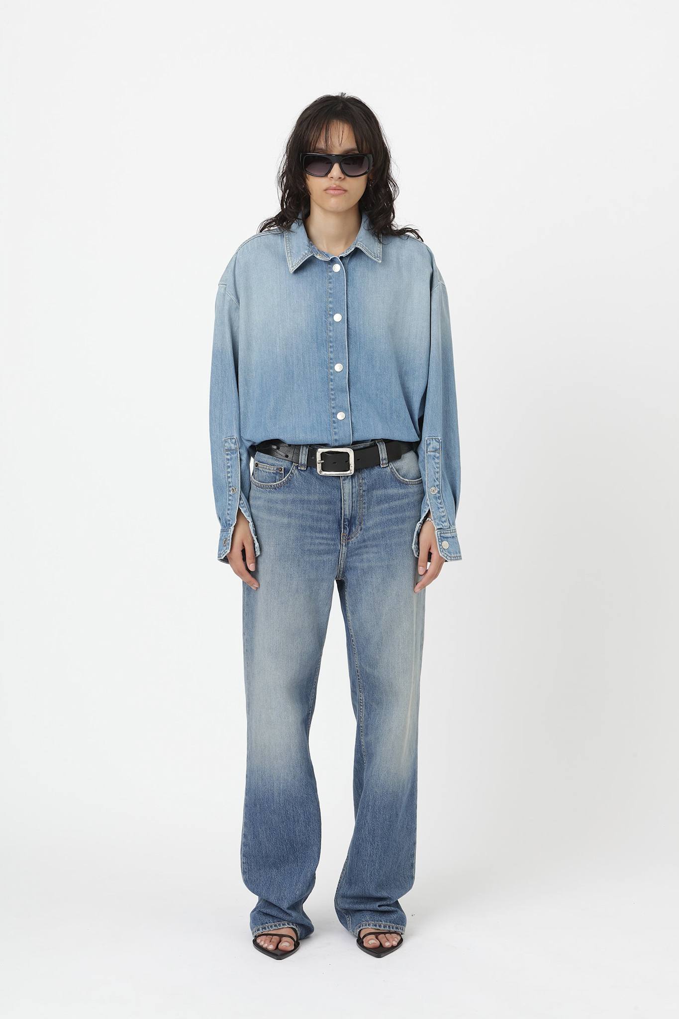 Won Hundred Women Loretta Denim PS Blue