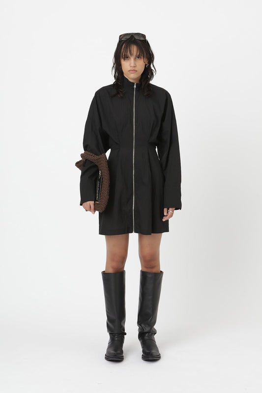 Won Hundred Women Micaela Shirt Dress Dress Black