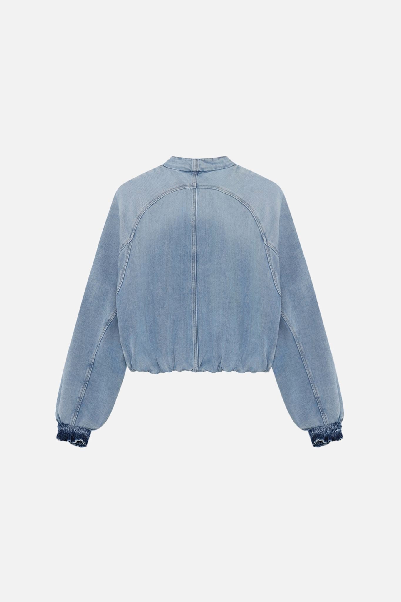 Ola Denim Bomber Jacket - Won Hundred Online Store