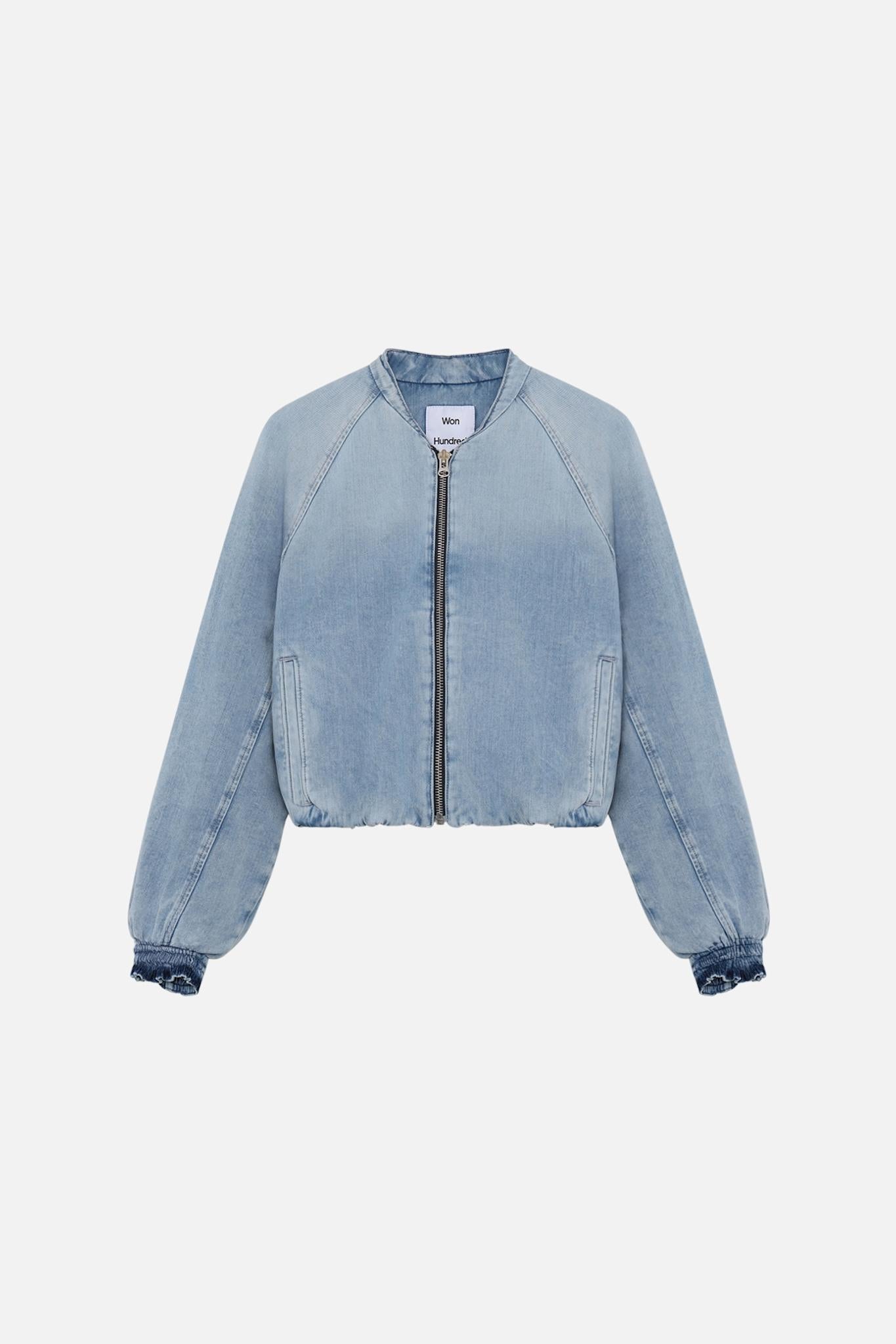 Ola Denim Bomber Jacket - Won Hundred Online Store