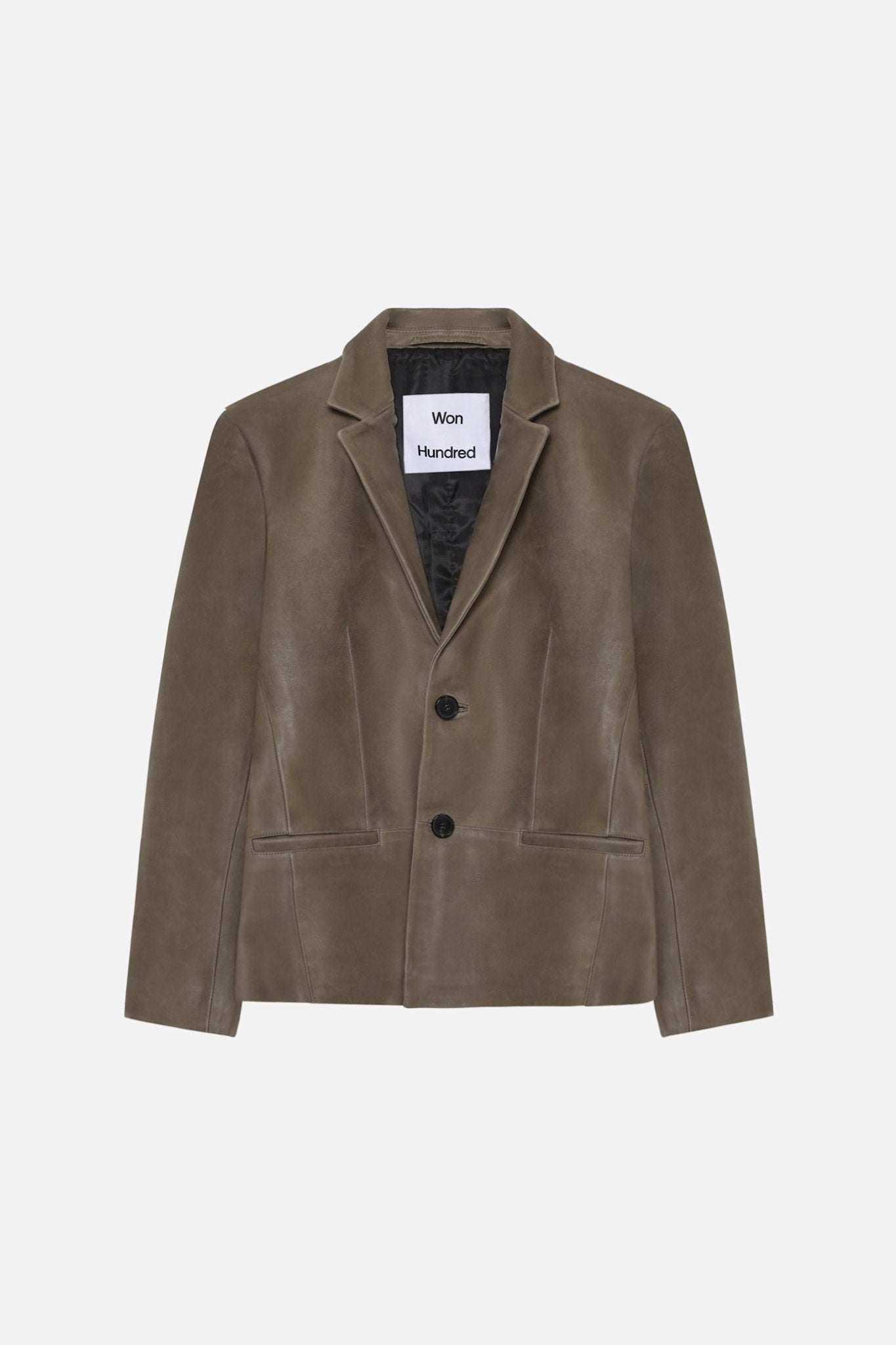 Oliver Leather Blazer - Won Hundred Online Store