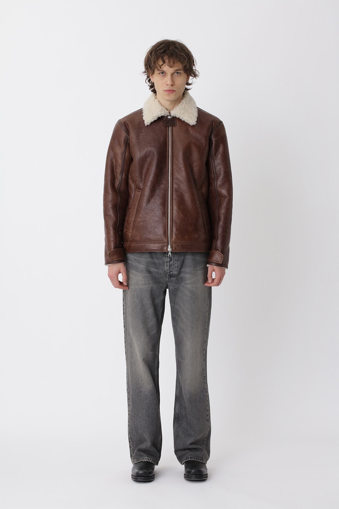 Palma Shearling Jacket M