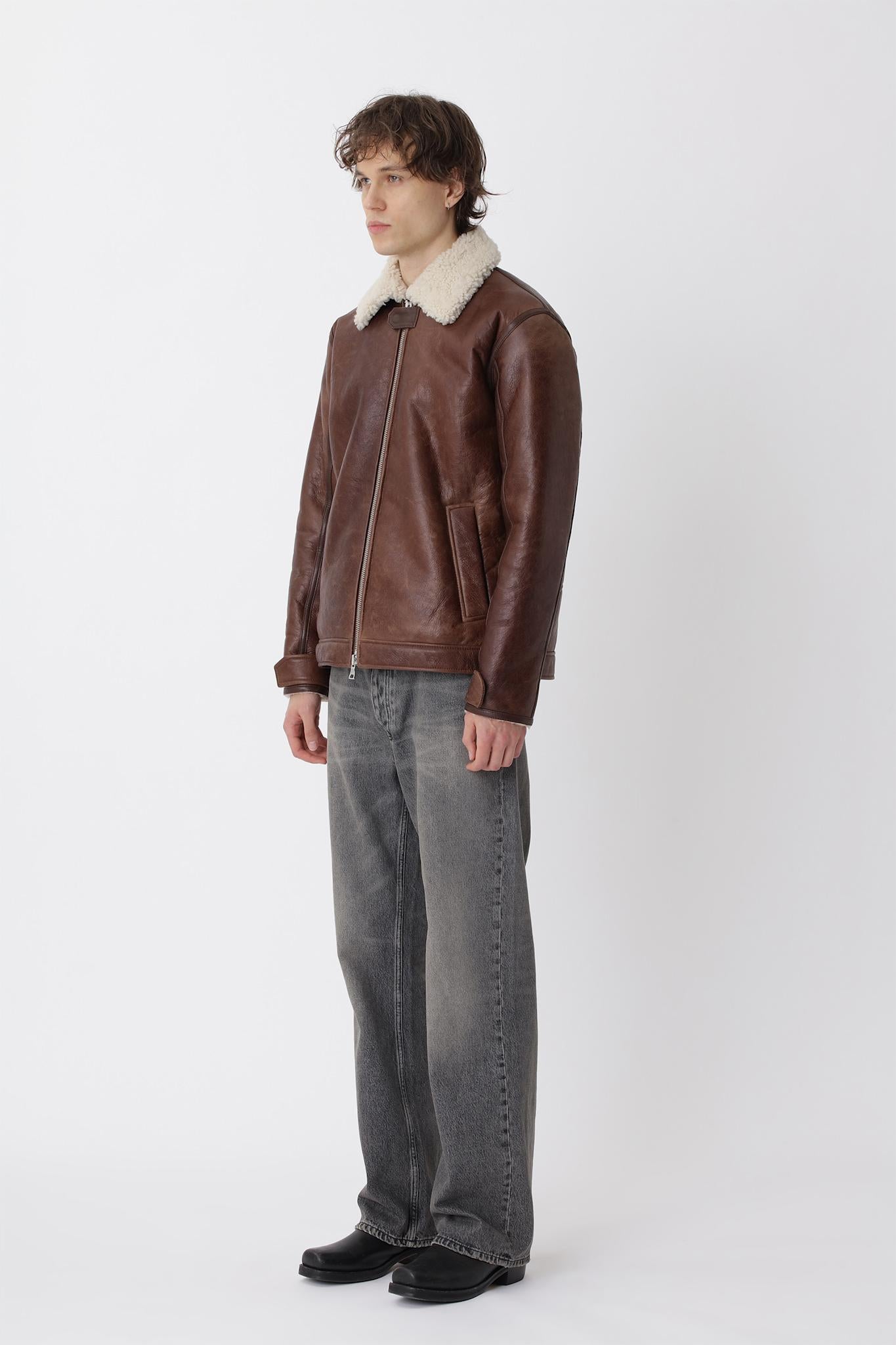 Palma Shearling Jacket M