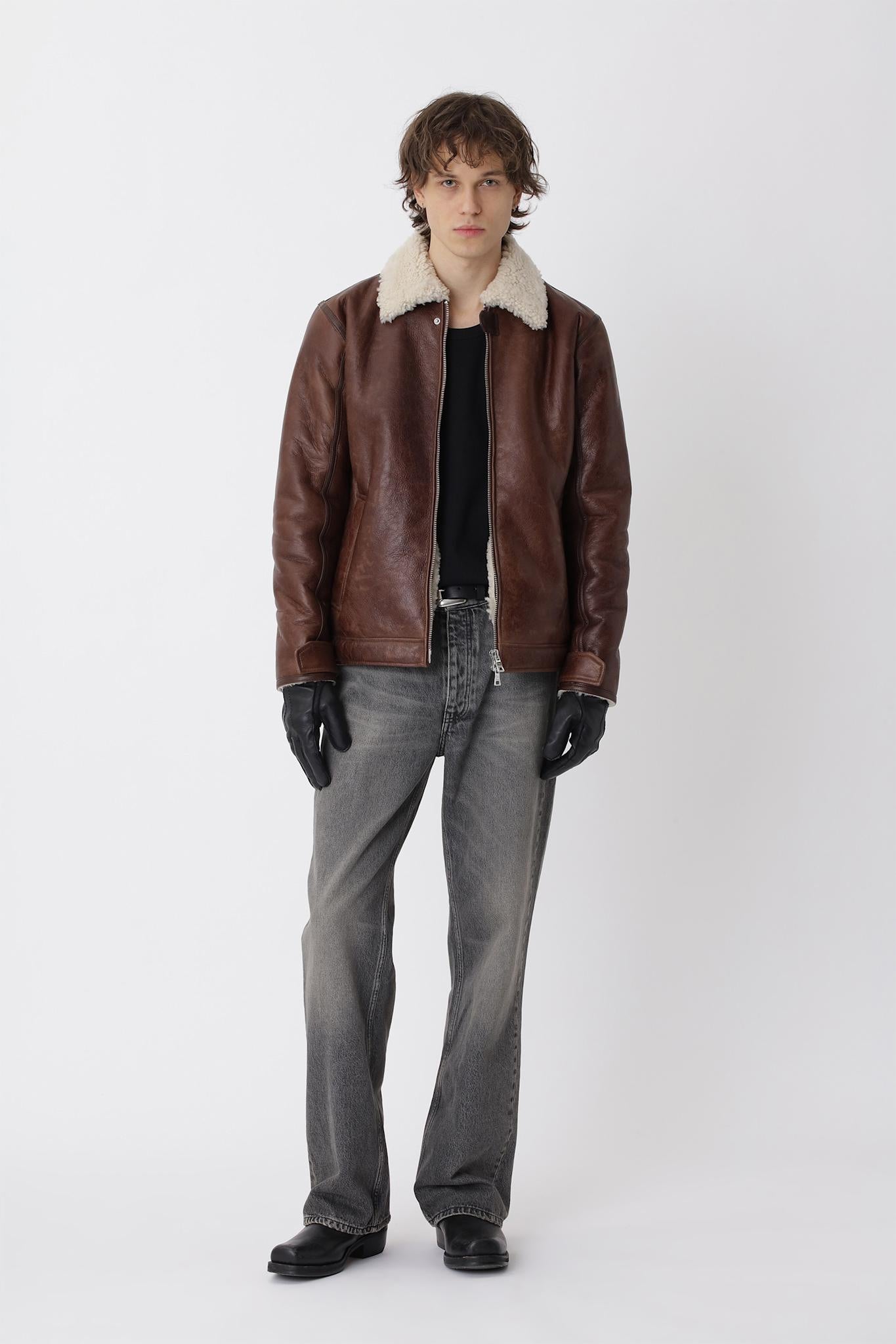 Palma Shearling Jacket M
