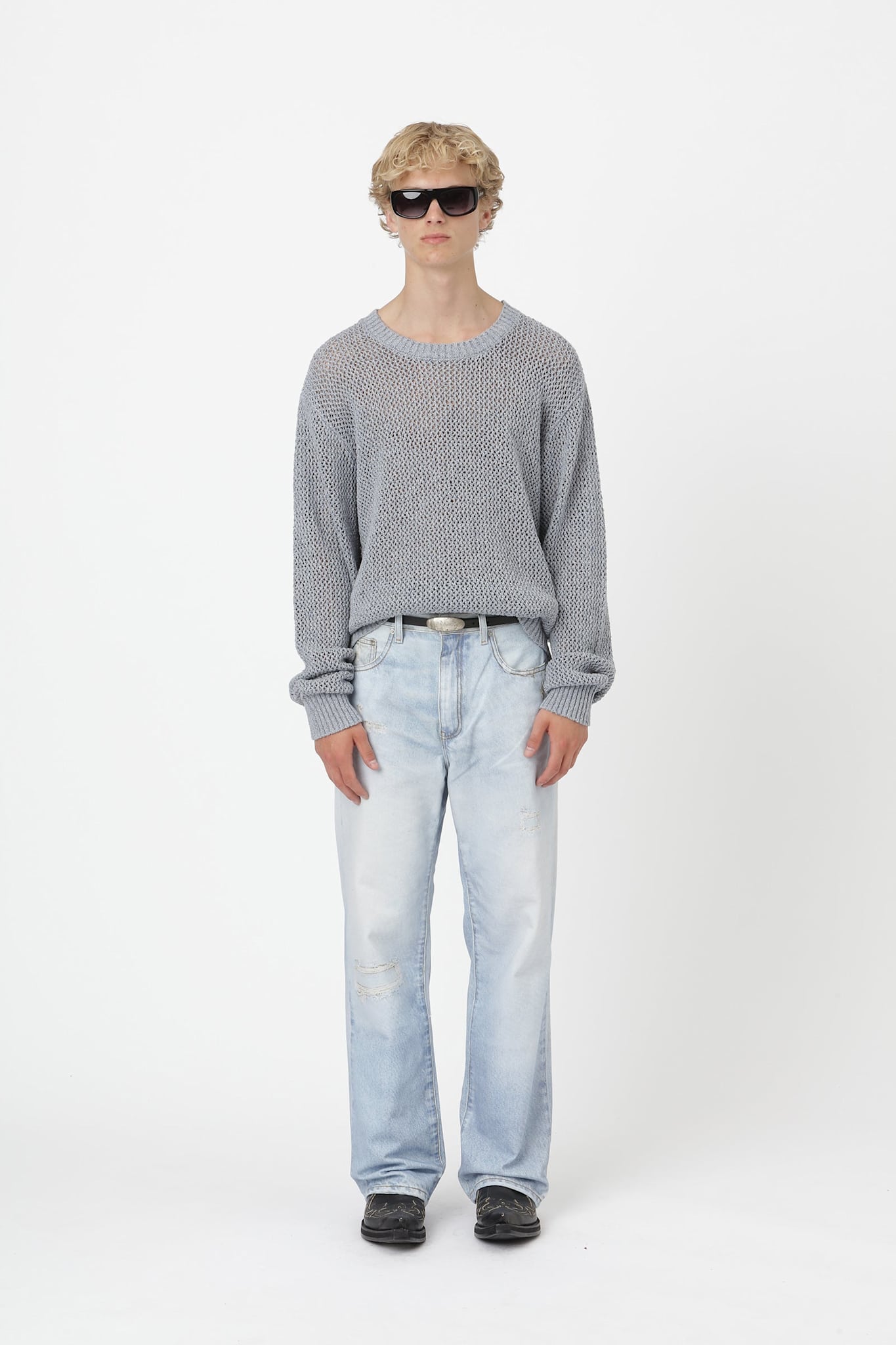 Won Hundred Men Ryder Knitwear Grey