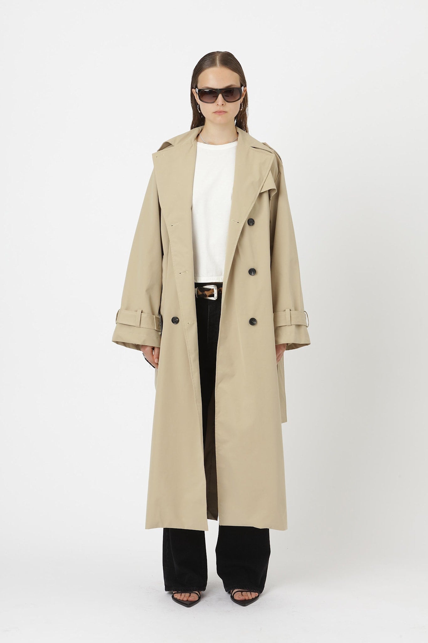 Won Hundred Women Sandee Trenchcoat Outerwear Cornstalk