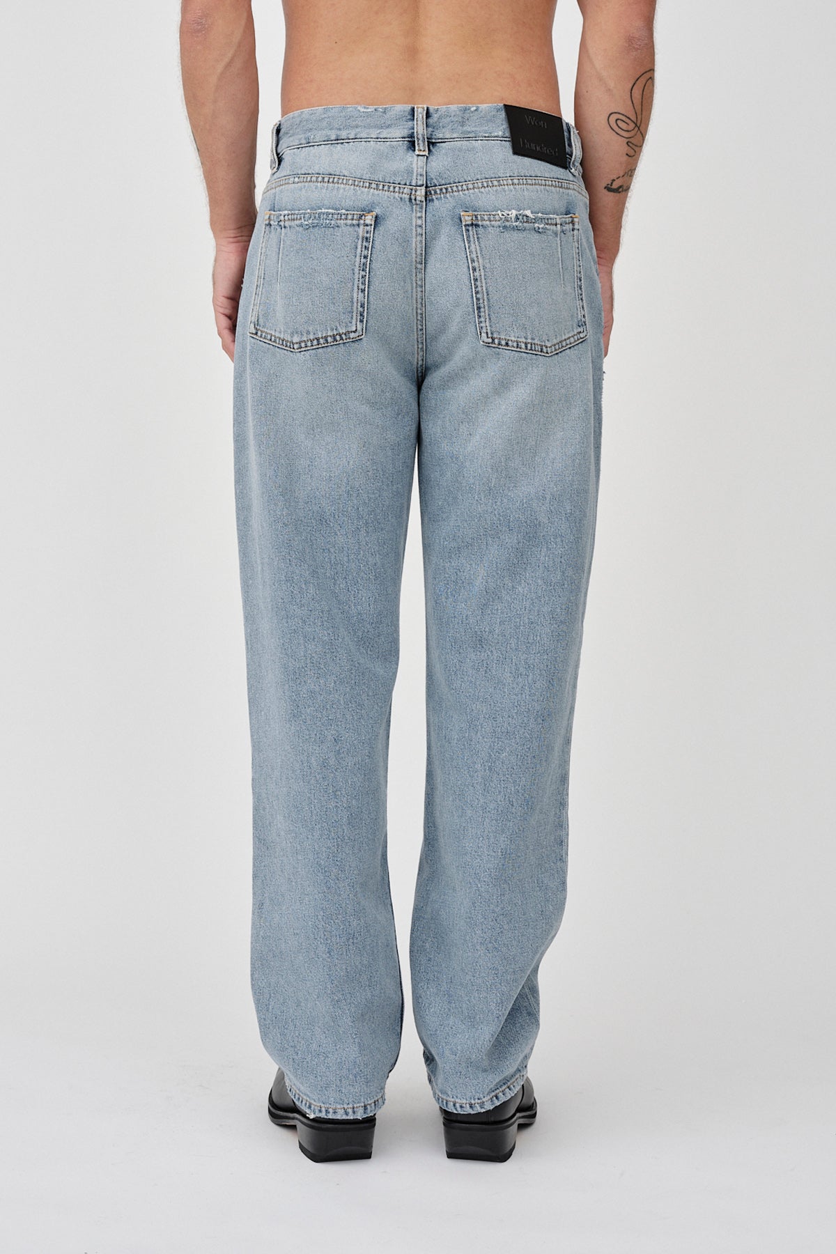 Won Hundred Men Steve 5-Pockets Wash Eight