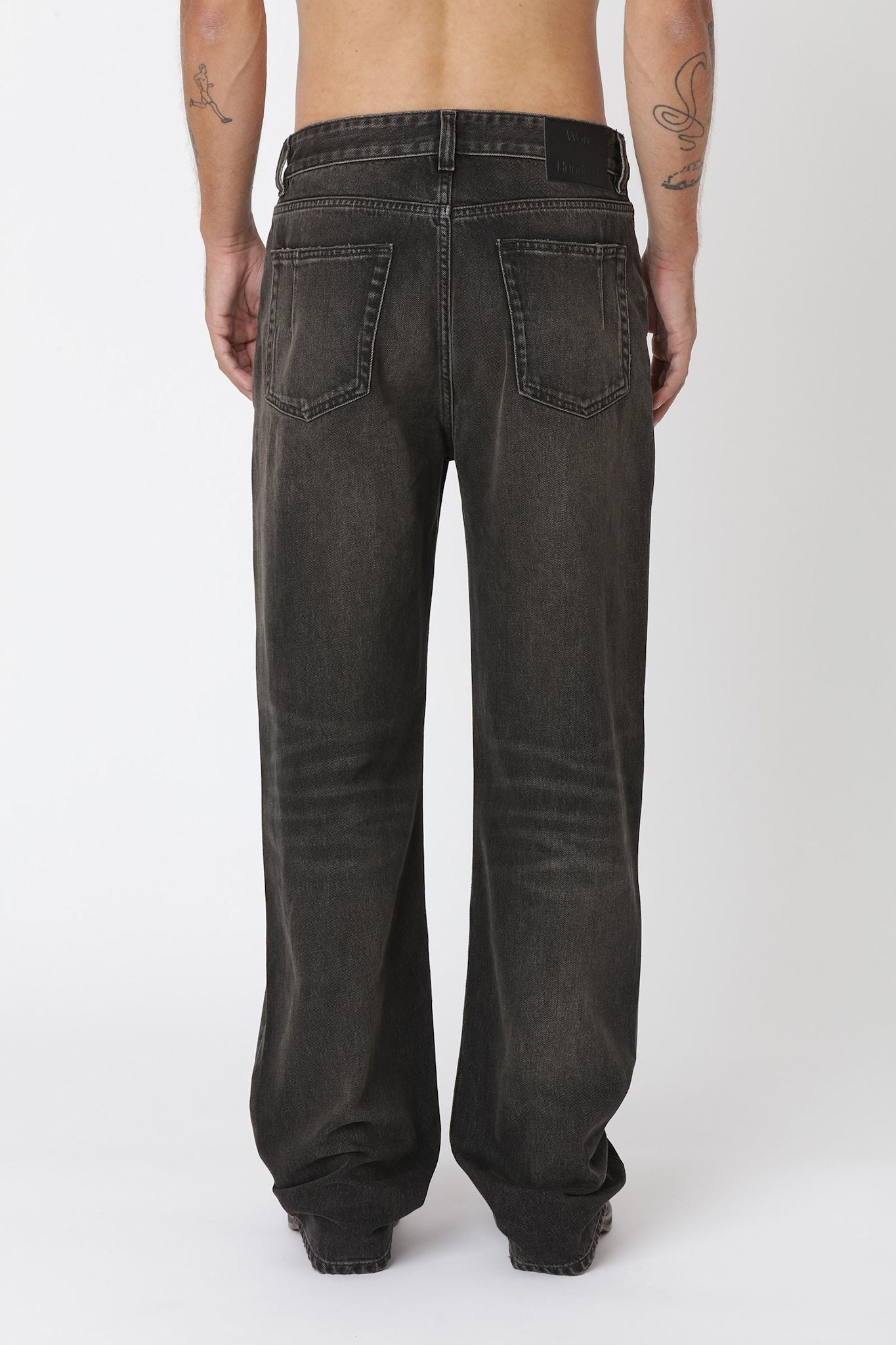 Won Hundred Men Steve 80s Black 5-Pockets 80s Black