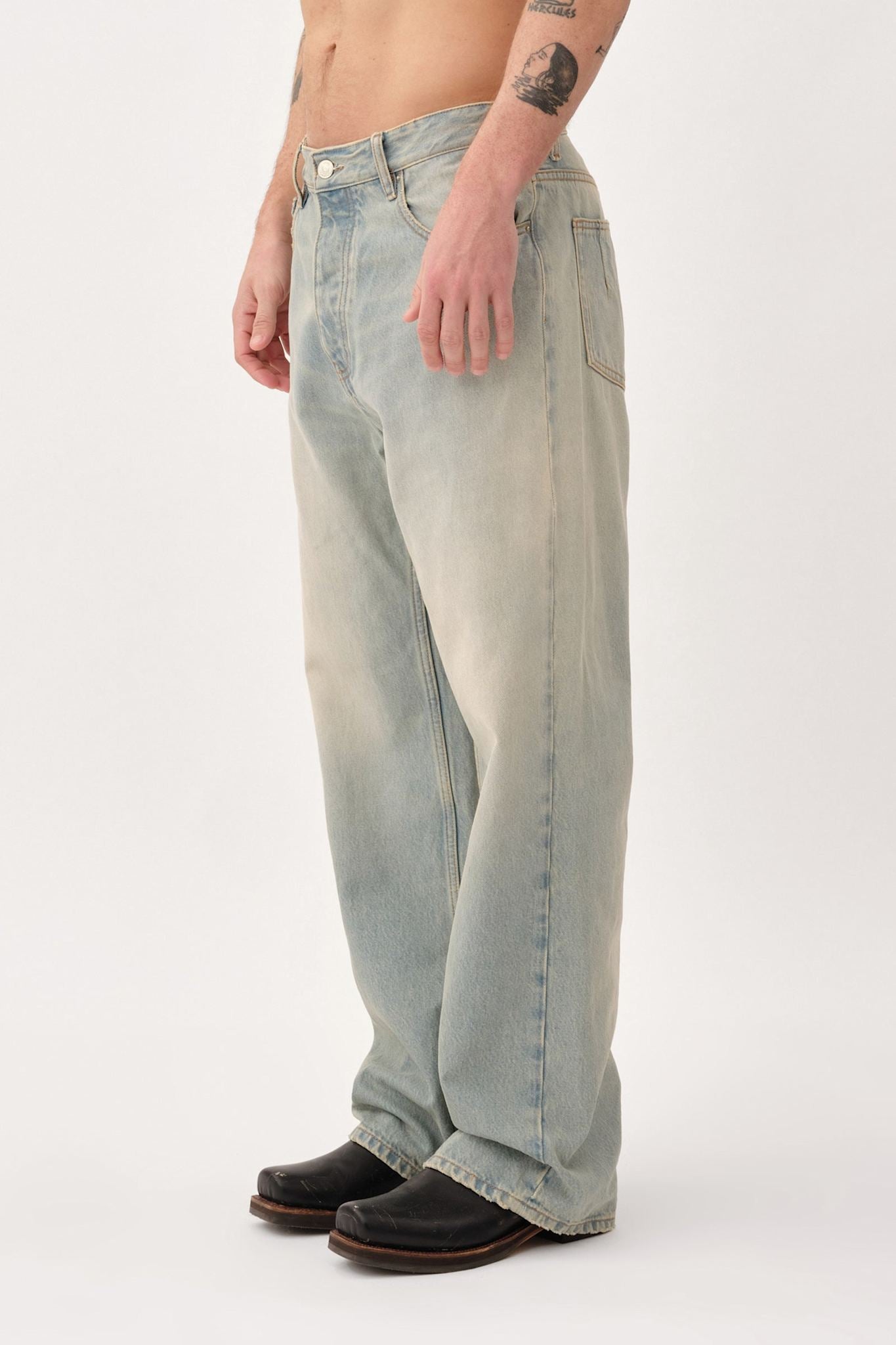 Won Hundred Men Steve Sandy Bright 5-Pockets Sandy Bright