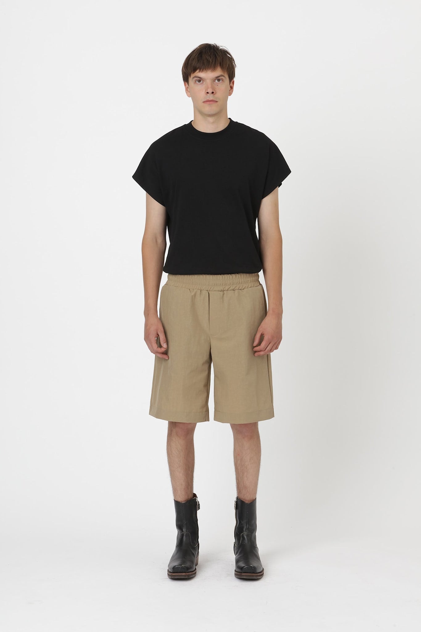 Won Hundred Men Thiago Nylon Shorts Cornstalk