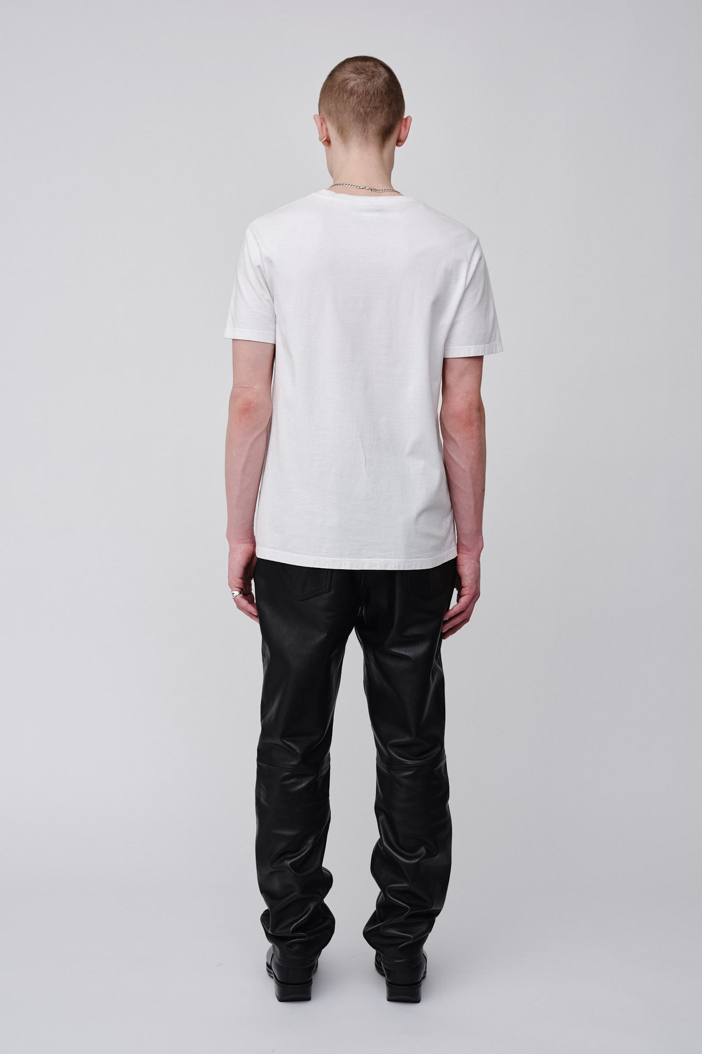 Won Hundred Men Troy Rubber T-shirt T-shirt White