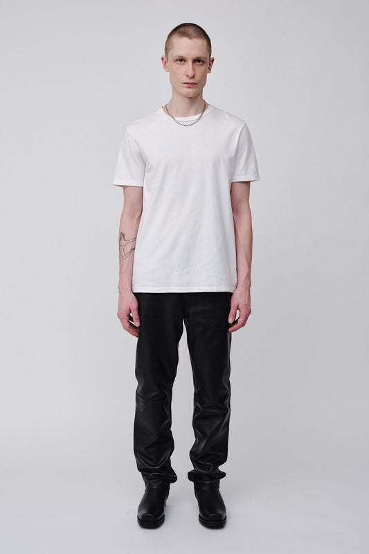 Won Hundred Men Troy Rubber T-shirt T-shirt White